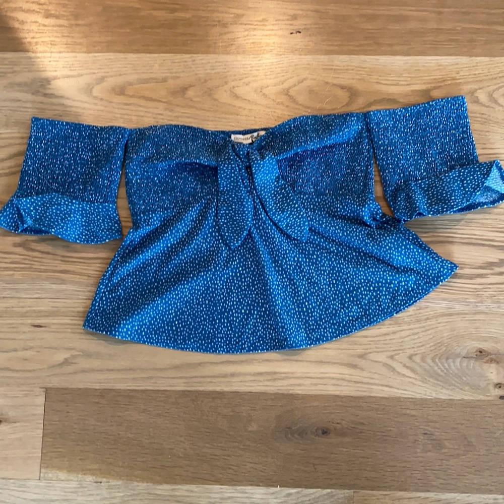 Express off the shoulder top NWT
